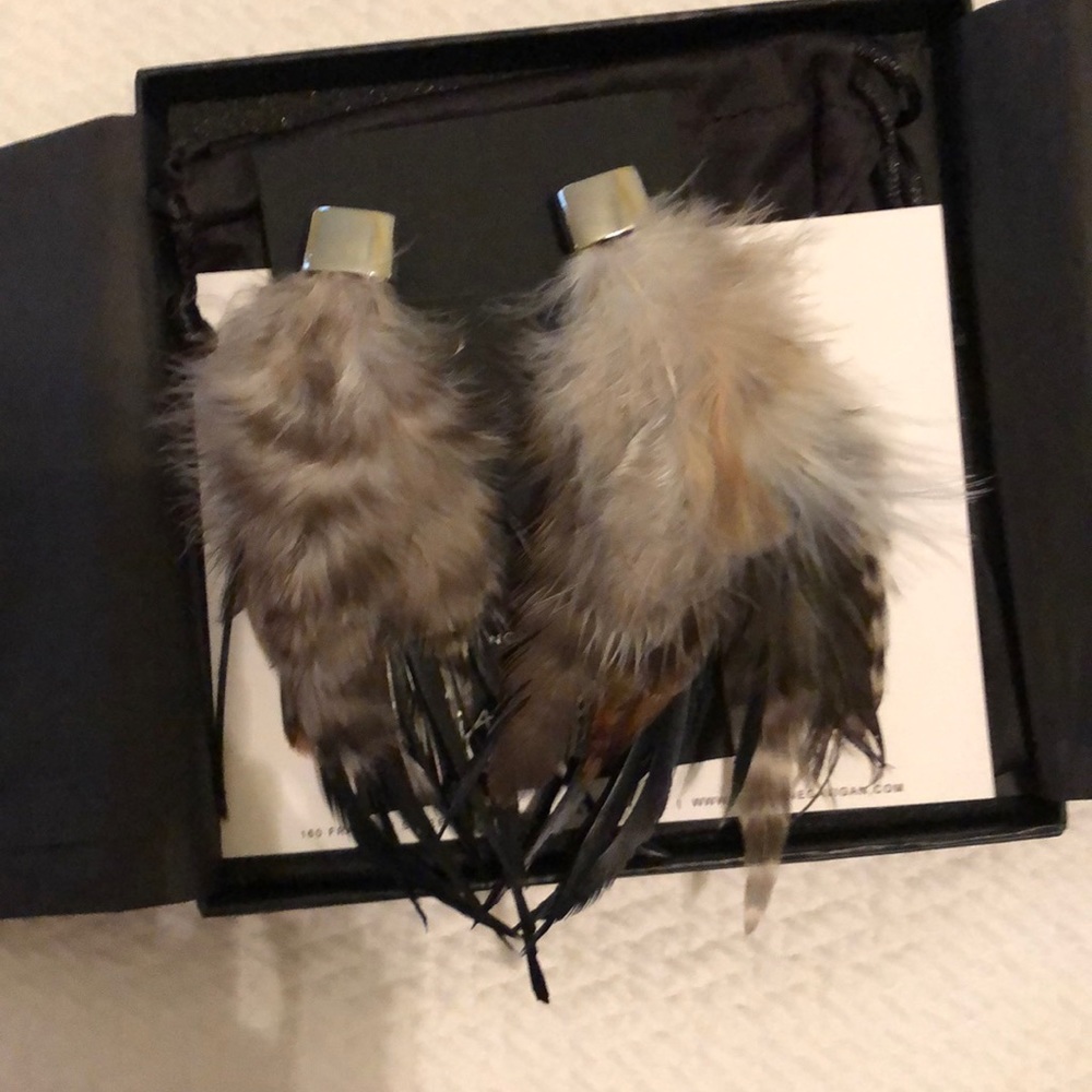 Mignonne Gavigan Feather Earrings